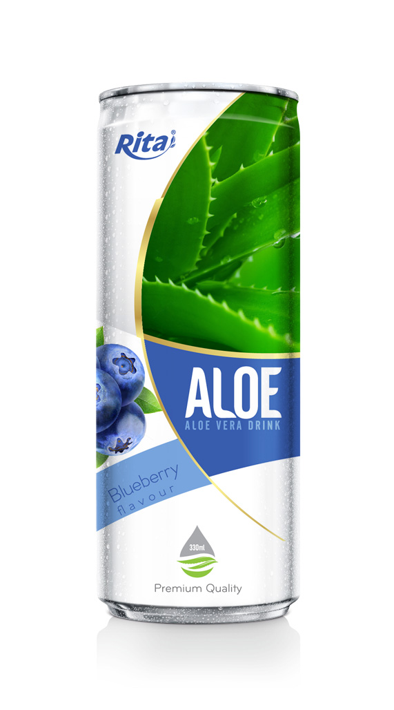 330ml Blueberry Flavor Aloe Vera Drink